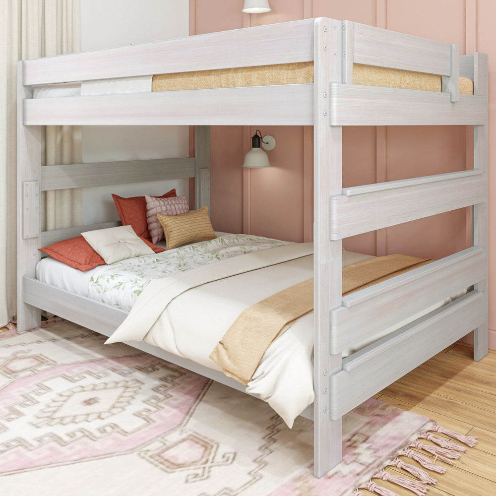 Farmhouse Queen Over Queen Bunk Bed