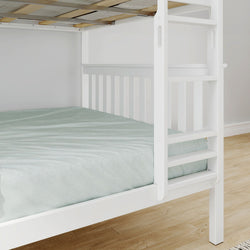 Solid Wood Queen Over Queen Bunk Bed view 5